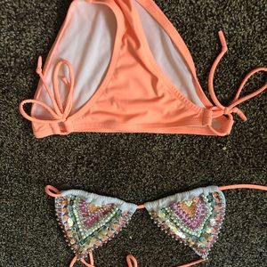 VICTORIA SECRET SEA SHELL SWIM SUIT!